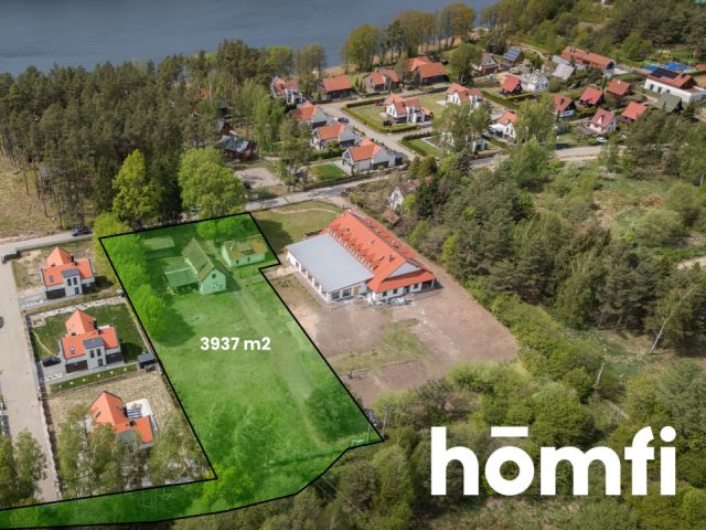 Investment plot with a private beach and a pier - Ділянка - Продаж - Olsztyński, Stawiguda / Tomaszkowo
