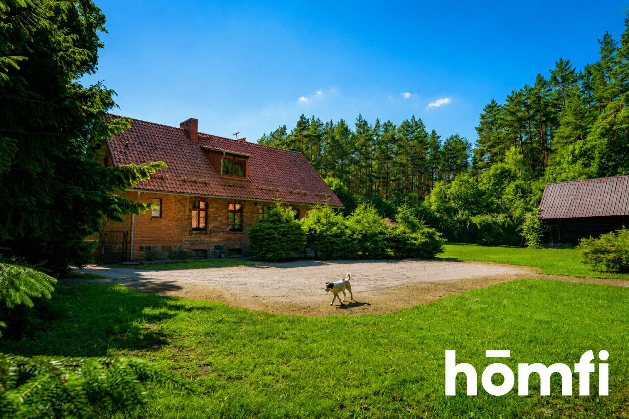 Ceglany dom pod lasem na Warmii - Dom - Sprzedaż - Olsztyński, Jonkowo / Wrzesina