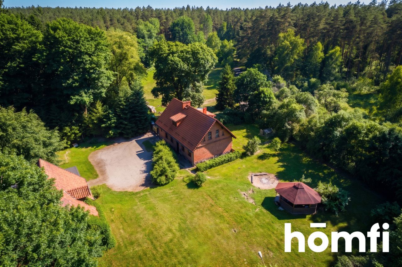 Ceglany dom pod lasem na Warmii - Dom - Sprzedaż - Olsztyński, Jonkowo / Wrzesina