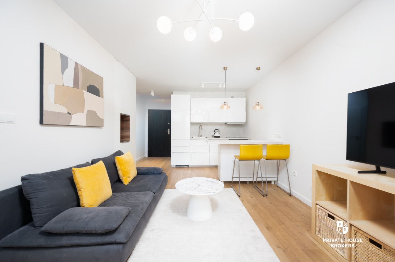 Nowoczesne 2-pokojowe mieszkanie przy ul. Nadwiślańskiej 11 - Mieszkanie - Wynajem - Kraków, Podgórze