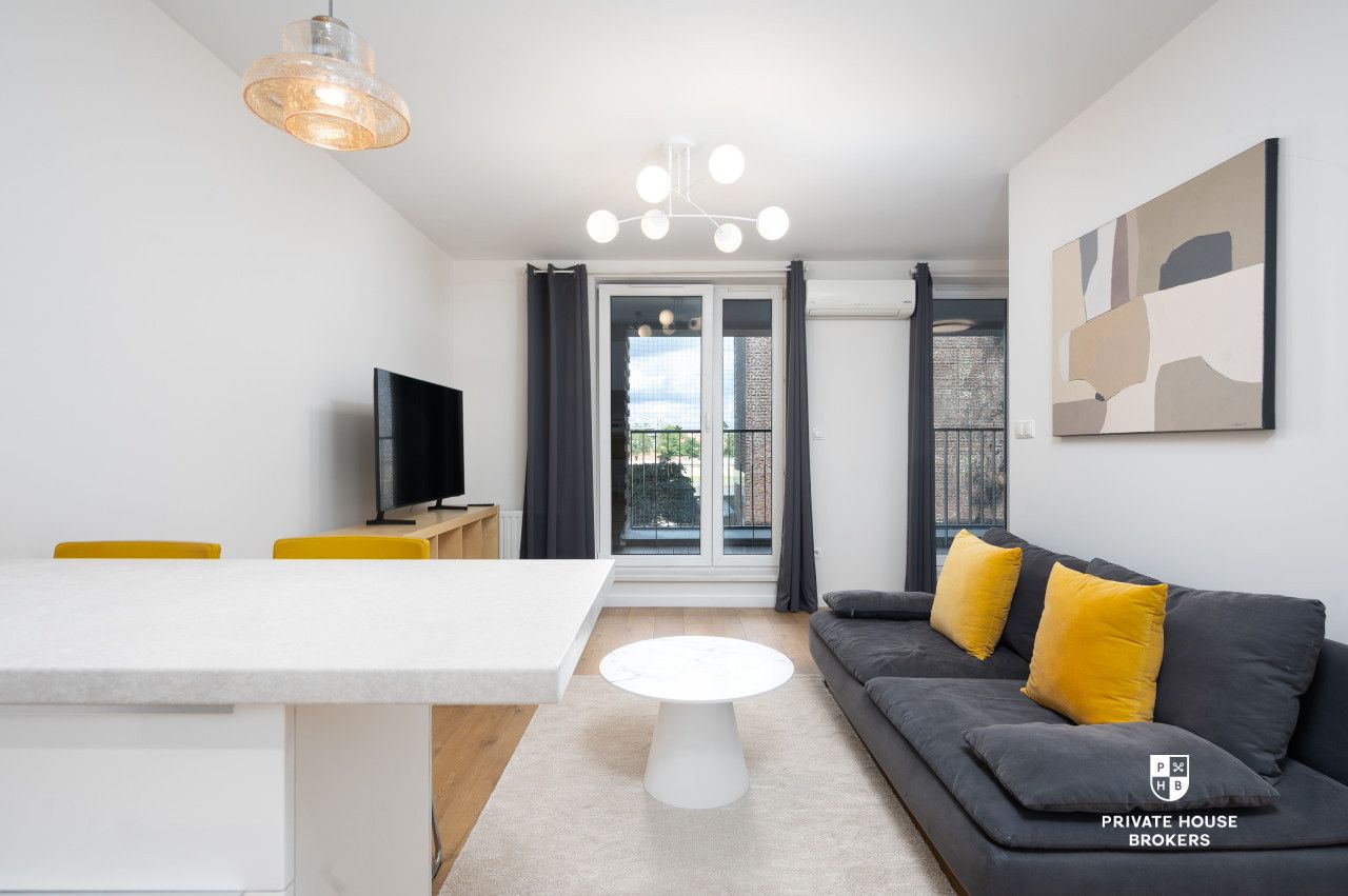 Nowoczesne 2-pokojowe mieszkanie przy ul. Nadwiślańskiej 11 - Mieszkanie - Wynajem - Kraków, Podgórze