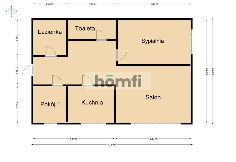 Beautiful 3-room apartment in the center of Gdynia - Квартира - Оренда - Gdynia, Śródmieście