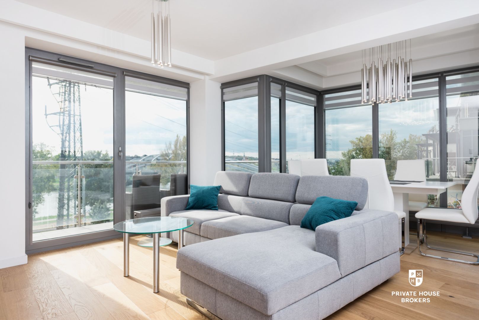 Bright and air-conditioned 73m2 apartment at Wiślane Tarasy - Apartment - Rent - Kraków, Śródmieście / Grzegórzki