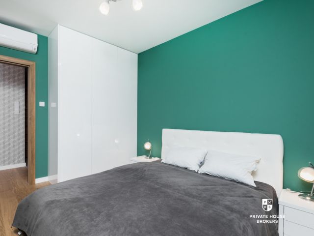 Bright and air-conditioned 73m2 apartment at Wiślane Tarasy - Apartment - Rent - Kraków, Śródmieście / Grzegórzki