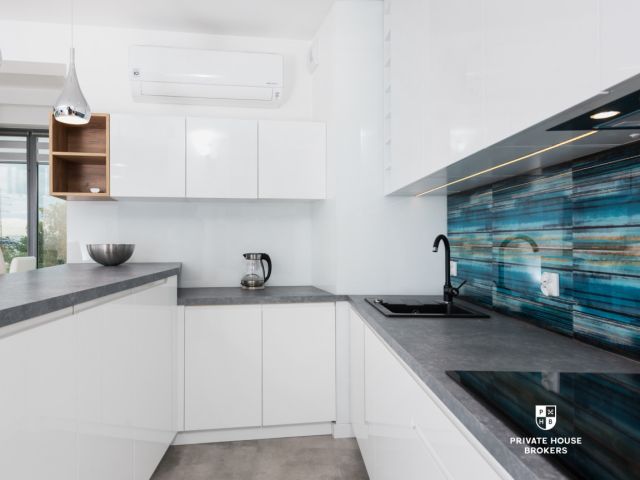 Bright and air-conditioned 73m2 apartment at Wiślane Tarasy - Apartment - Rent - Kraków, Śródmieście / Grzegórzki