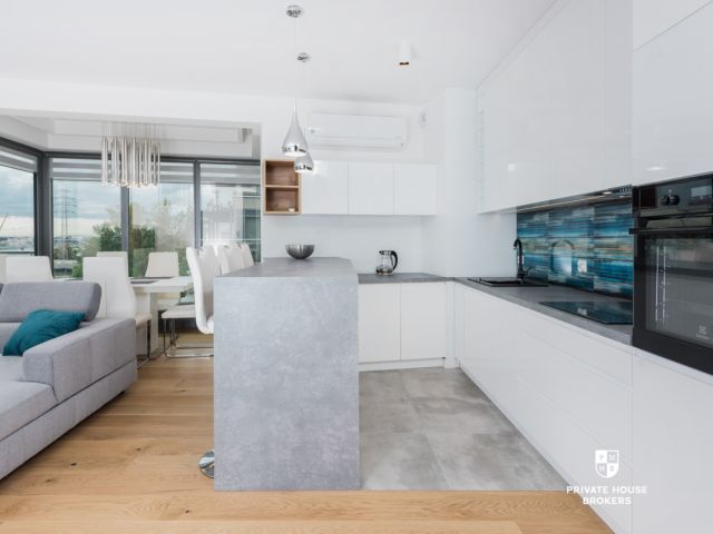 Bright and air-conditioned 73m2 apartment at Wiślane Tarasy - Apartment - Rent - Kraków, Śródmieście / Grzegórzki