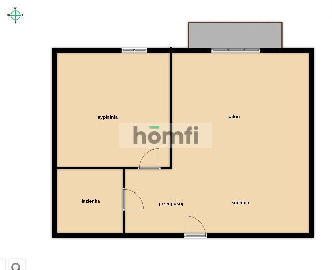 The new apartment 37 m in Praga Południe - Apartment - Rent - Warszawa, Praga-Południe