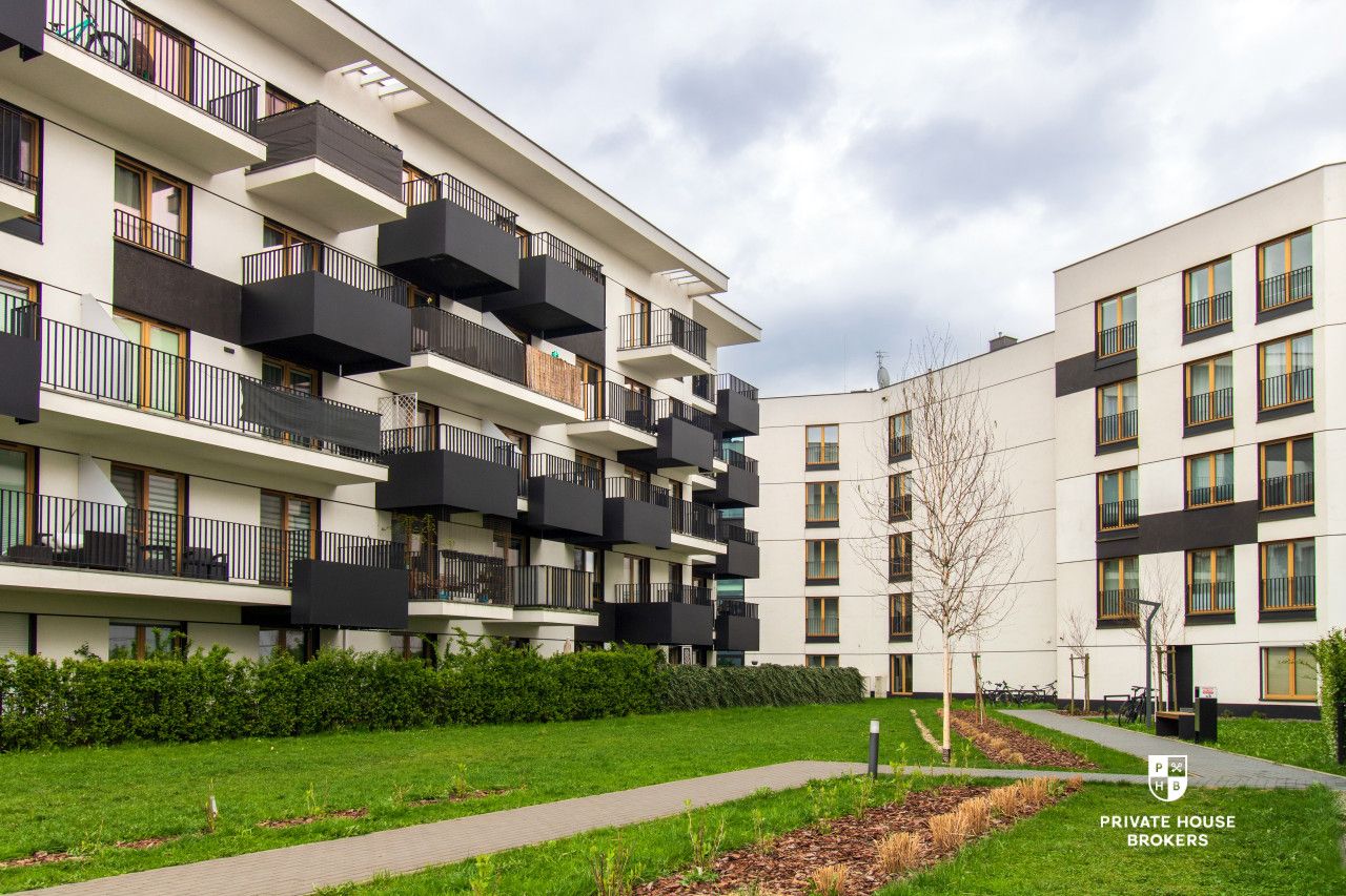 One-bedroom apartment with big balckony | Rydlówka st.| AC| garage - Apartment - Rent - Kraków, Podgórze