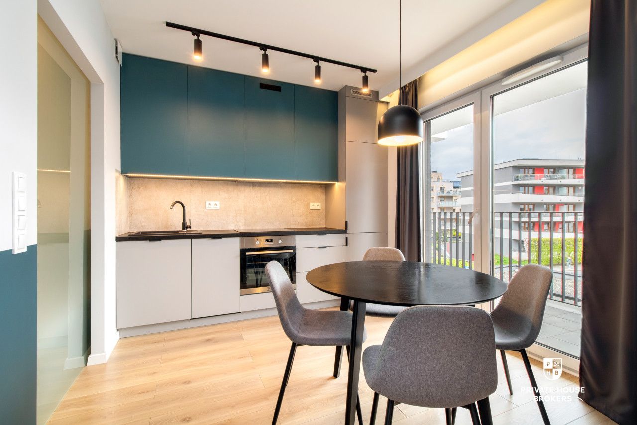 One-bedroom apartment with big balckony | Rydlówka st.| AC| garage - Apartment - Rent - Kraków, Podgórze
