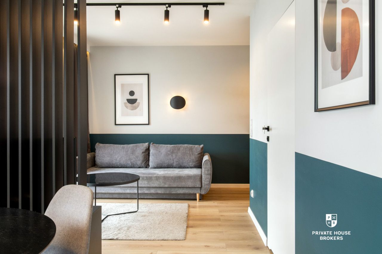 One-bedroom apartment with big balckony | Rydlówka st.| AC| garage - Apartment - Rent - Kraków, Podgórze