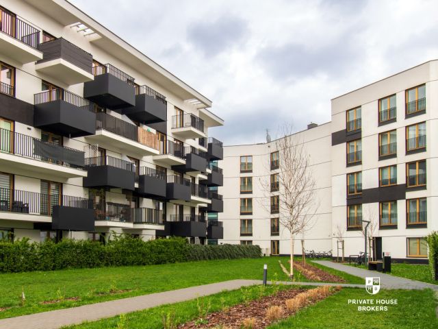 Dwupokojowe mieszkanie z dużym balkonem| ul.Rydlówka| klimatyzacja| garaż - Mieszkanie - Wynajem - Kraków, Podgórze