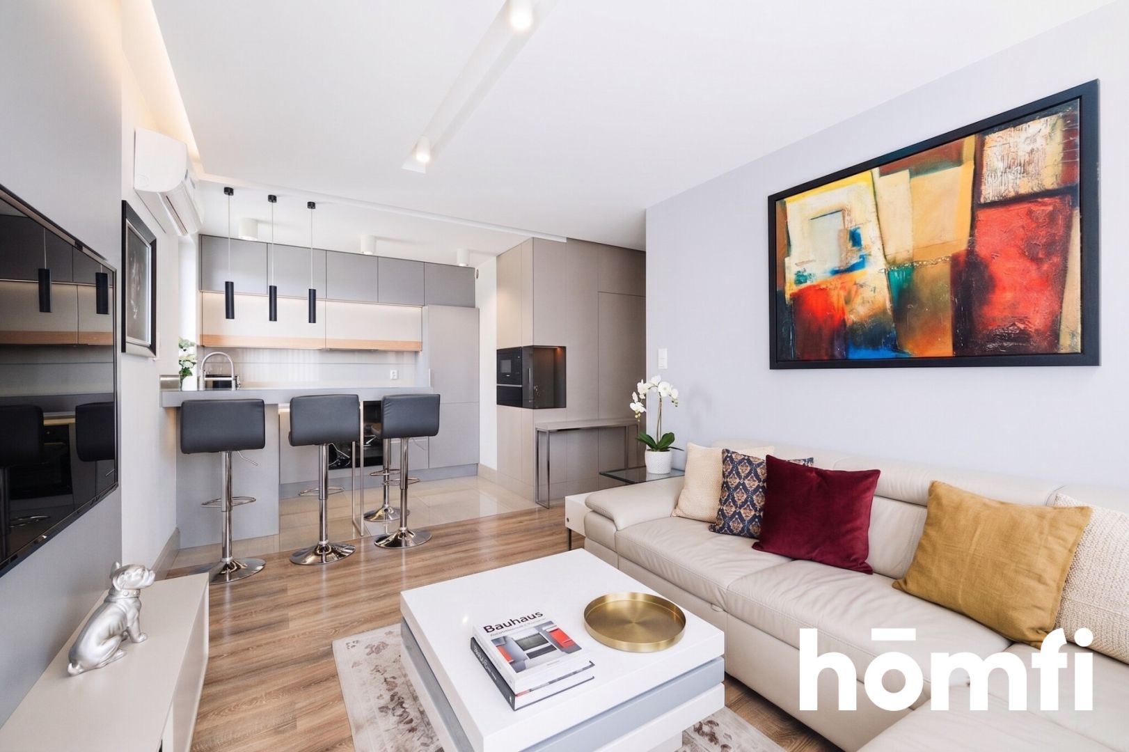 High standard, 2-bedroom apartment with a massive 42 sqm terrace and parking - Apartment - Rent - Kraków, Podgórze