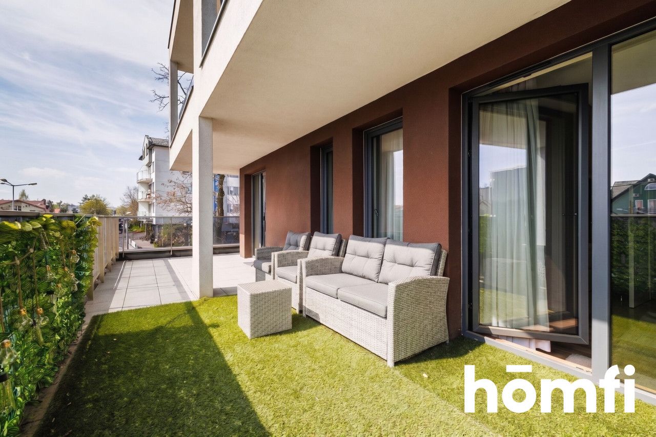 High standard, 2-bedroom apartment with a massive 42 sqm terrace and parking - Apartment - Rent - Kraków, Podgórze