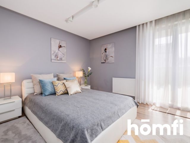 Wysoki standard, 3 pokoje z wielkim tarasem 42 m² i miejscem w garażu - Mieszkanie - Wynajem - Kraków, Podgórze