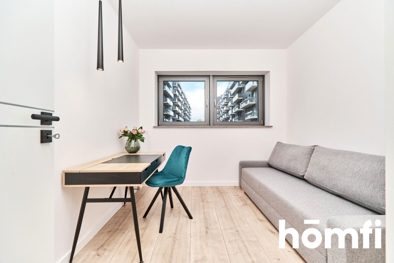 3-room 66.5 m2 with a 40 m2 terrace and a balcony / Centrum / Kępa Mieszczańska / River Point - Apartment - Rent - Wrocław, Śródmieście / Nadodrze