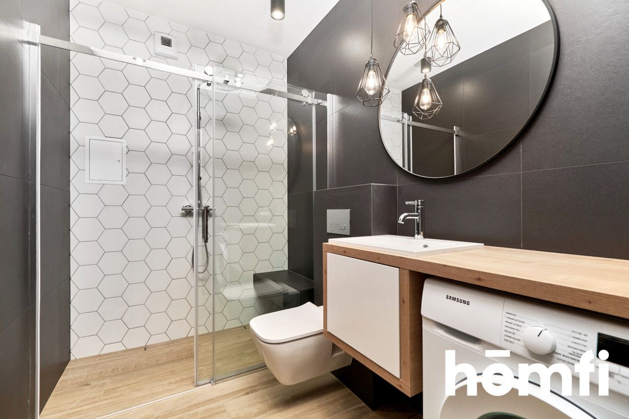 3-room 66.5 m2 with a 40 m2 terrace and a balcony / Centrum / Kępa Mieszczańska / River Point - Apartment - Rent - Wrocław, Śródmieście / Nadodrze