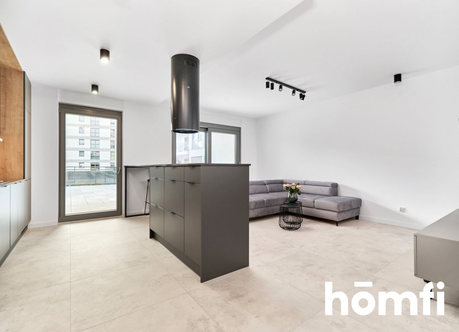 3-room 66.5 m2 with a 40 m2 terrace and a balcony / Centrum / Kępa Mieszczańska / River Point - Apartment - Rent - Wrocław, Śródmieście / Nadodrze