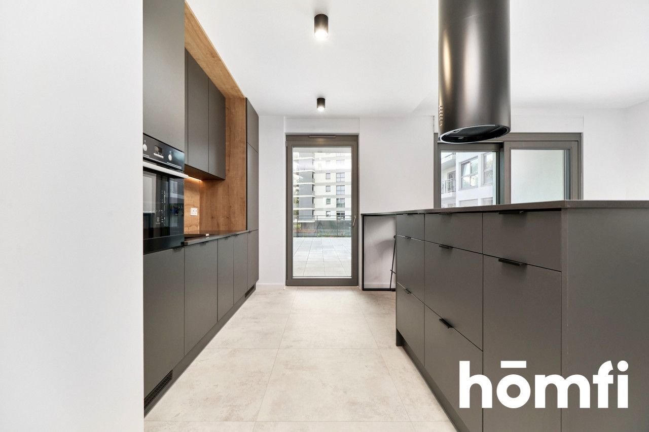 3-room 66.5 m2 with a 40 m2 terrace and a balcony / Centrum / Kępa Mieszczańska / River Point - Apartment - Rent - Wrocław, Śródmieście / Nadodrze