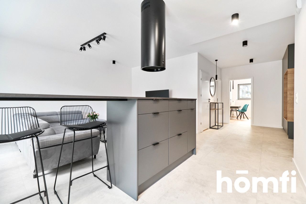 3-room 66.5 m2 with a 40 m2 terrace and a balcony / Centrum / Kępa Mieszczańska / River Point - Apartment - Rent - Wrocław, Śródmieście / Nadodrze