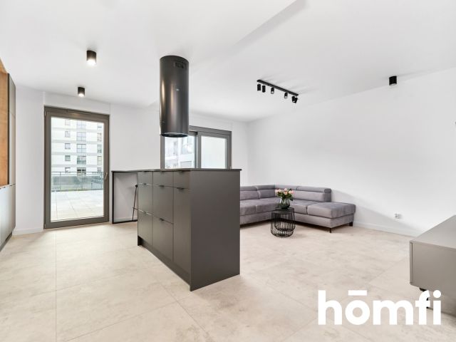 3-pokojowe 66.5 m2 z tarasem-40 m2 i balkonem / Centrum / Kępa Mieszczańska / River Point - Mieszkanie - Wynajem - Wrocław, Śródmieście / Nadodrze