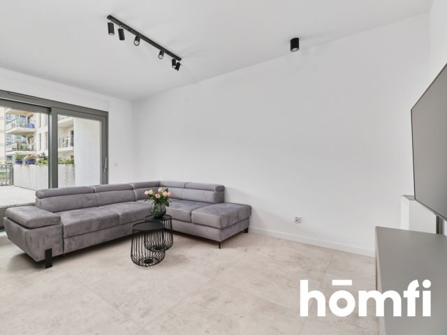 3-room 66.5 m2 with a 40 m2 terrace and a balcony / Centrum / Kępa Mieszczańska / River Point - Apartment - Rent - Wrocław, Śródmieście / Nadodrze