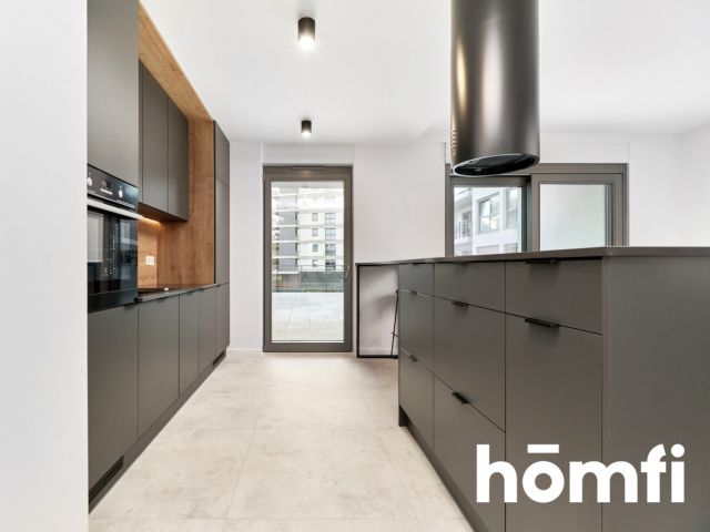 3-room 66.5 m2 with a 40 m2 terrace and a balcony / Centrum / Kępa Mieszczańska / River Point - Apartment - Rent - Wrocław, Śródmieście / Nadodrze