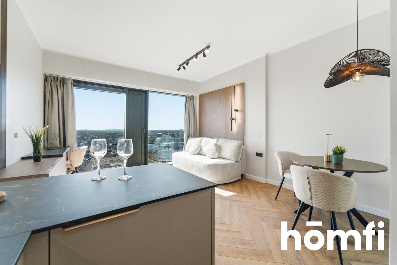 BEAUTIFUL STUDIO APARTMENT ON THE 22ND FLOOR IN KATOWICE - Квартира - Оренда - Katowice, Śródmieście