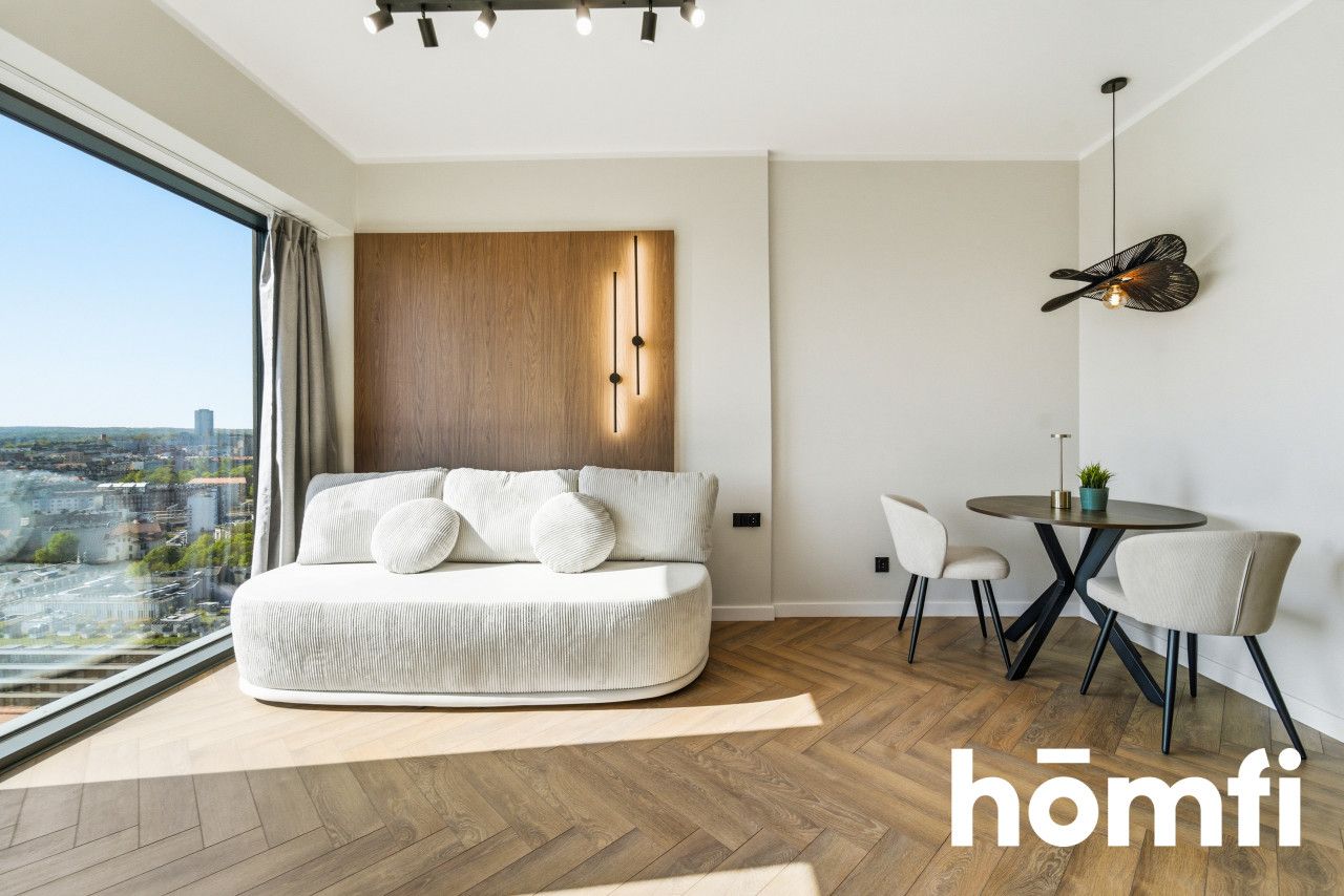 BEAUTIFUL STUDIO APARTMENT ON THE 22ND FLOOR IN KATOWICE - Квартира - Оренда - Katowice, Śródmieście