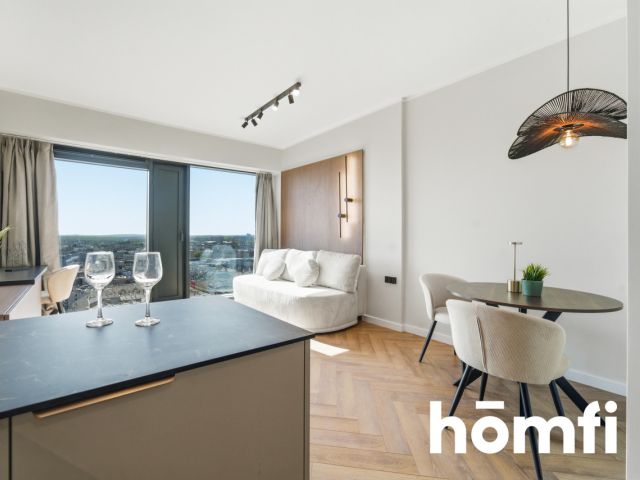 BEAUTIFUL STUDIO APARTMENT ON THE 22ND FLOOR IN KATOWICE - Apartment - Rent - Katowice, Śródmieście