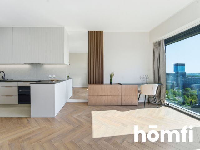 BEAUTIFUL STUDIO APARTMENT ON THE 22ND FLOOR IN KATOWICE - Apartment - Rent - Katowice, Śródmieście
