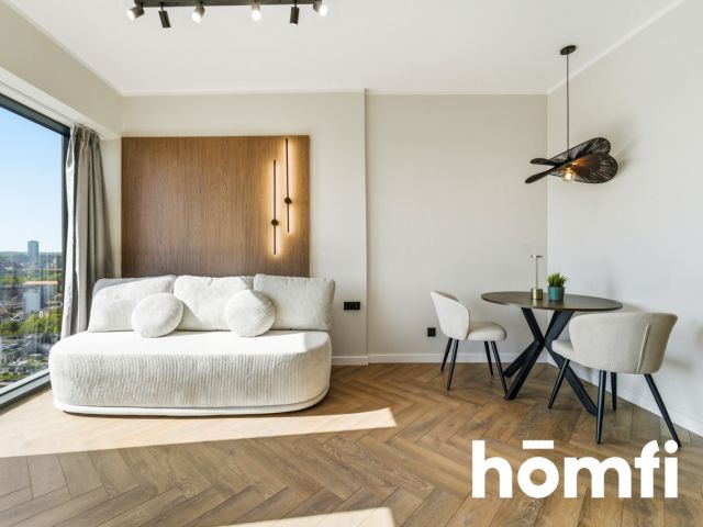 BEAUTIFUL STUDIO APARTMENT ON THE 22ND FLOOR IN KATOWICE - Apartment - Rent - Katowice, Śródmieście