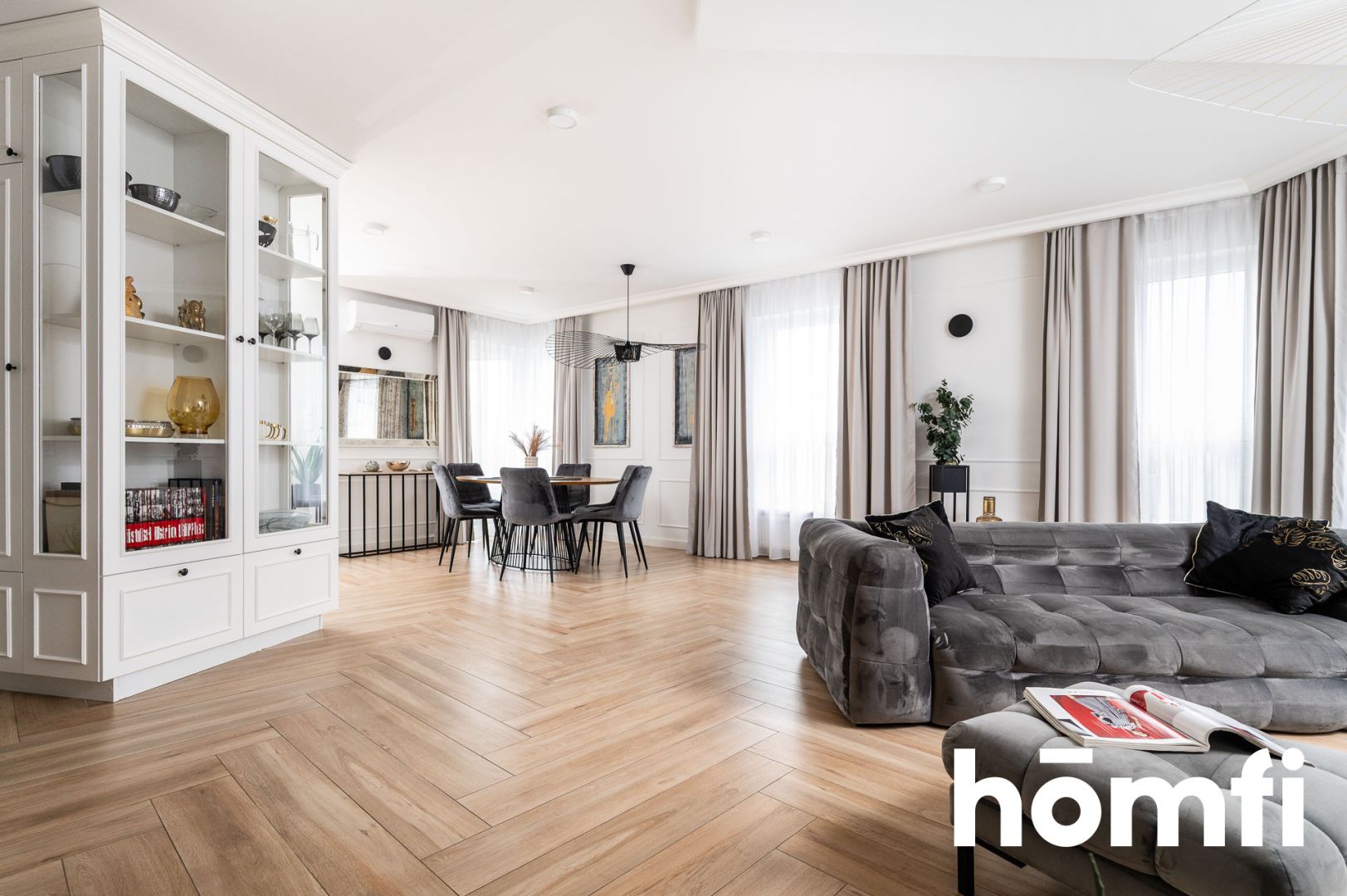 Stylowe, przestronne mieszkanie 3 pokoje i garaż - Kraków, Barska - Mieszkanie - Wynajem - Kraków, Podgórze / Dębniki