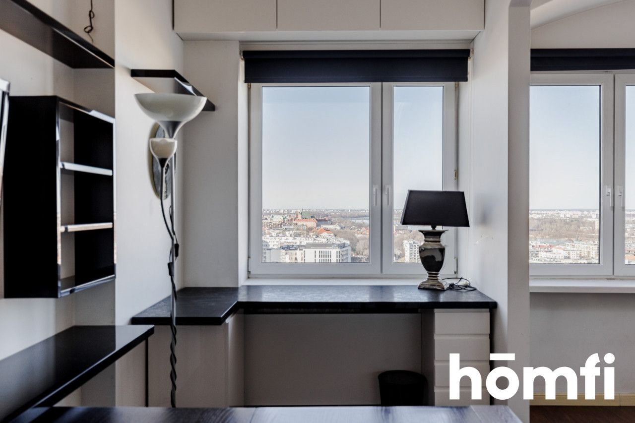 NOWOCZESNE STUDIO Z PANORAMĄ WARSZAWY/36m2/ - Mieszkanie - Wynajem - Warszawa, Śródmieście / Śródmieście Północne