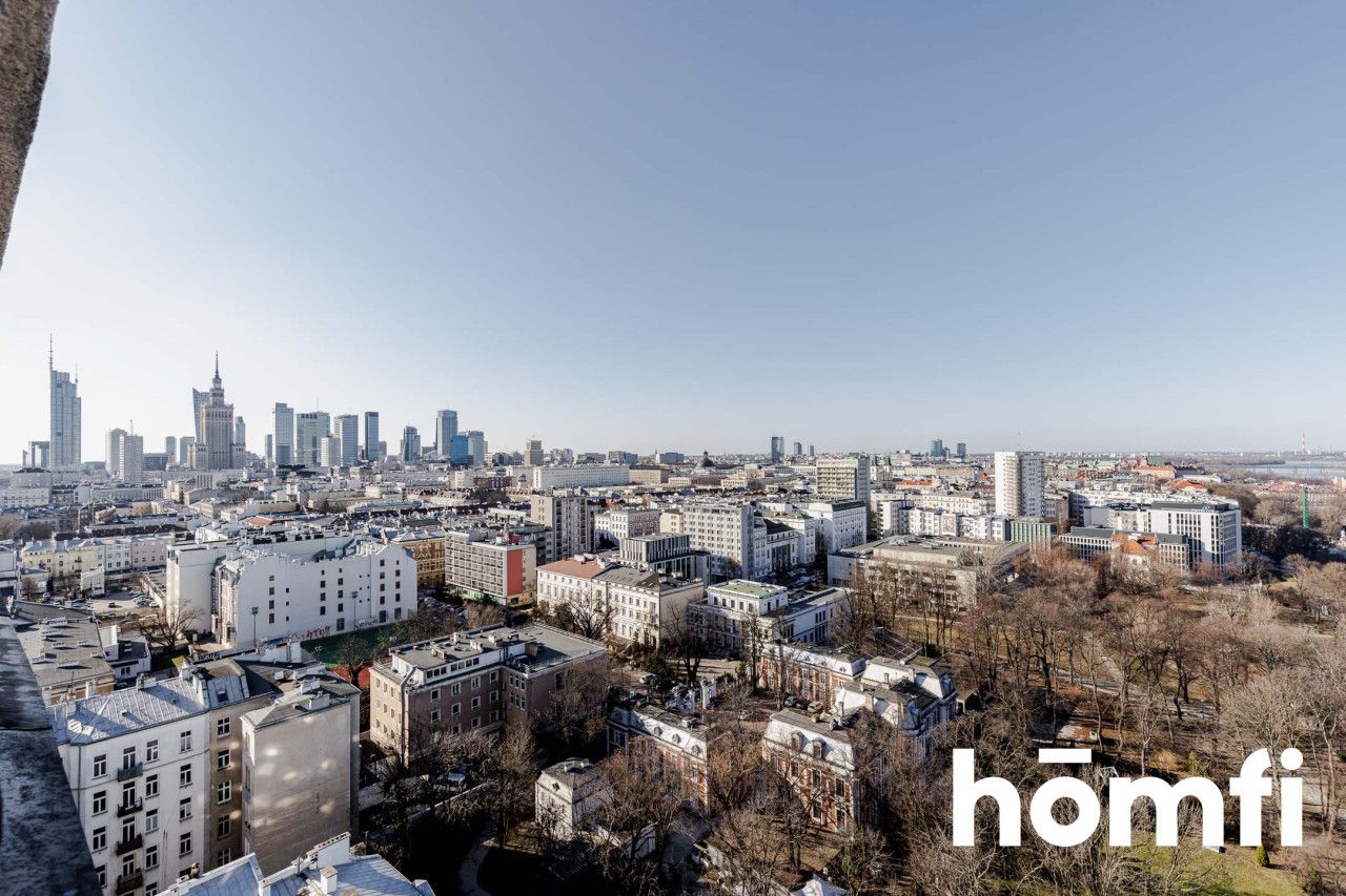 NOWOCZESNE STUDIO Z PANORAMĄ WARSZAWY/36m2/ - Mieszkanie - Wynajem - Warszawa, Śródmieście / Śródmieście Północne