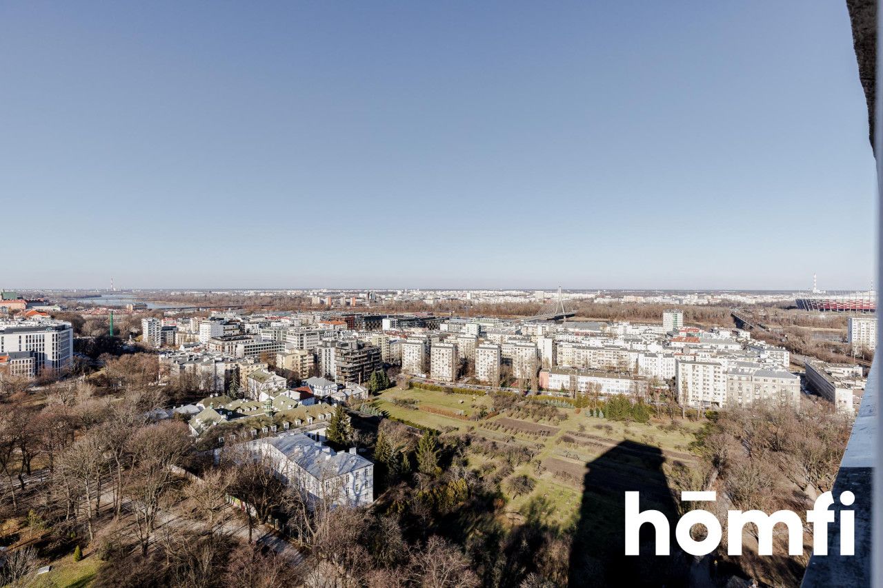 NOWOCZESNE STUDIO Z PANORAMĄ WARSZAWY/36m2/ - Mieszkanie - Wynajem - Warszawa, Śródmieście / Śródmieście Północne