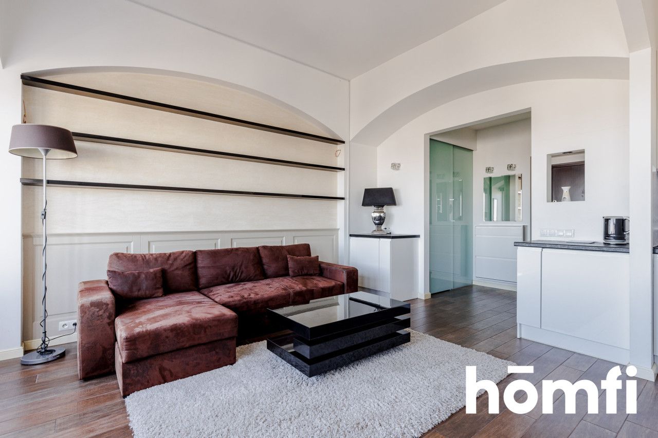 NOWOCZESNE STUDIO Z PANORAMĄ WARSZAWY/36m2/ - Mieszkanie - Wynajem - Warszawa, Śródmieście / Śródmieście Północne