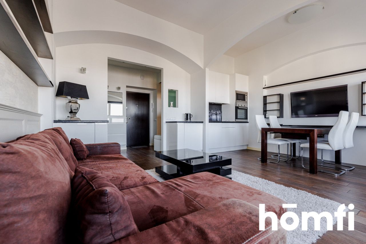 NOWOCZESNE STUDIO Z PANORAMĄ WARSZAWY/36m2/ - Mieszkanie - Wynajem - Warszawa, Śródmieście / Śródmieście Północne