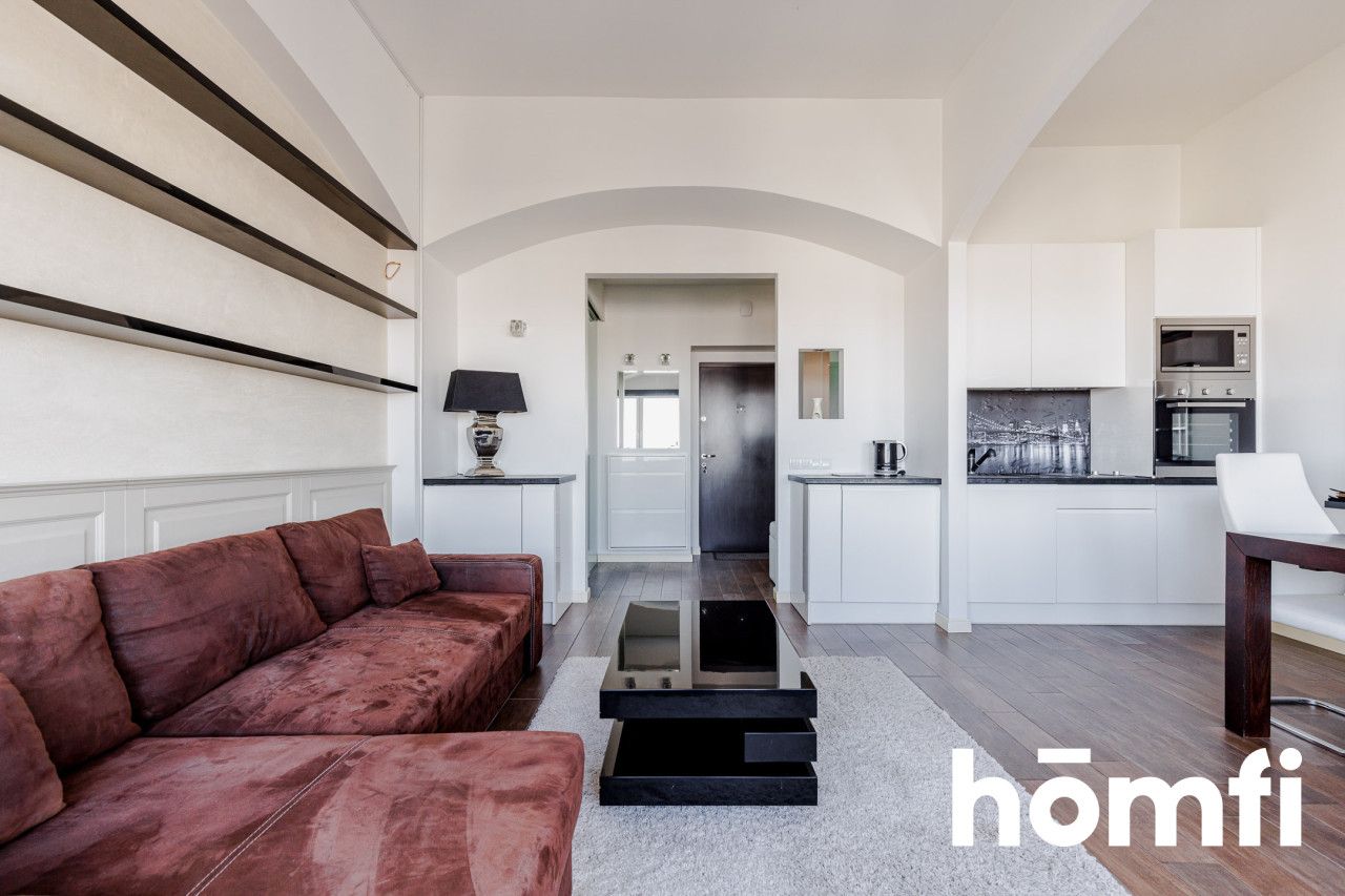 NOWOCZESNE STUDIO Z PANORAMĄ WARSZAWY/36m2/ - Mieszkanie - Wynajem - Warszawa, Śródmieście / Śródmieście Północne