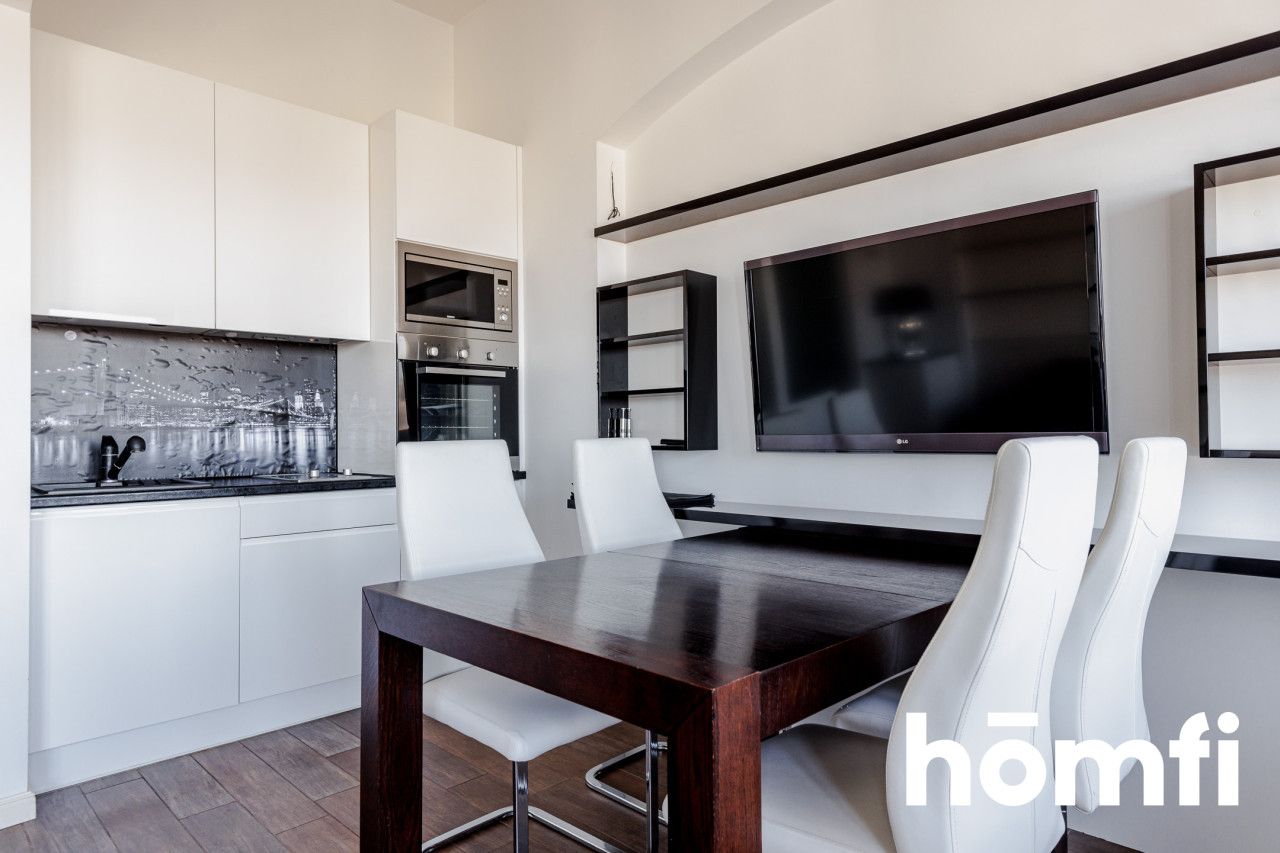 NOWOCZESNE STUDIO Z PANORAMĄ WARSZAWY/36m2/ - Mieszkanie - Wynajem - Warszawa, Śródmieście / Śródmieście Północne