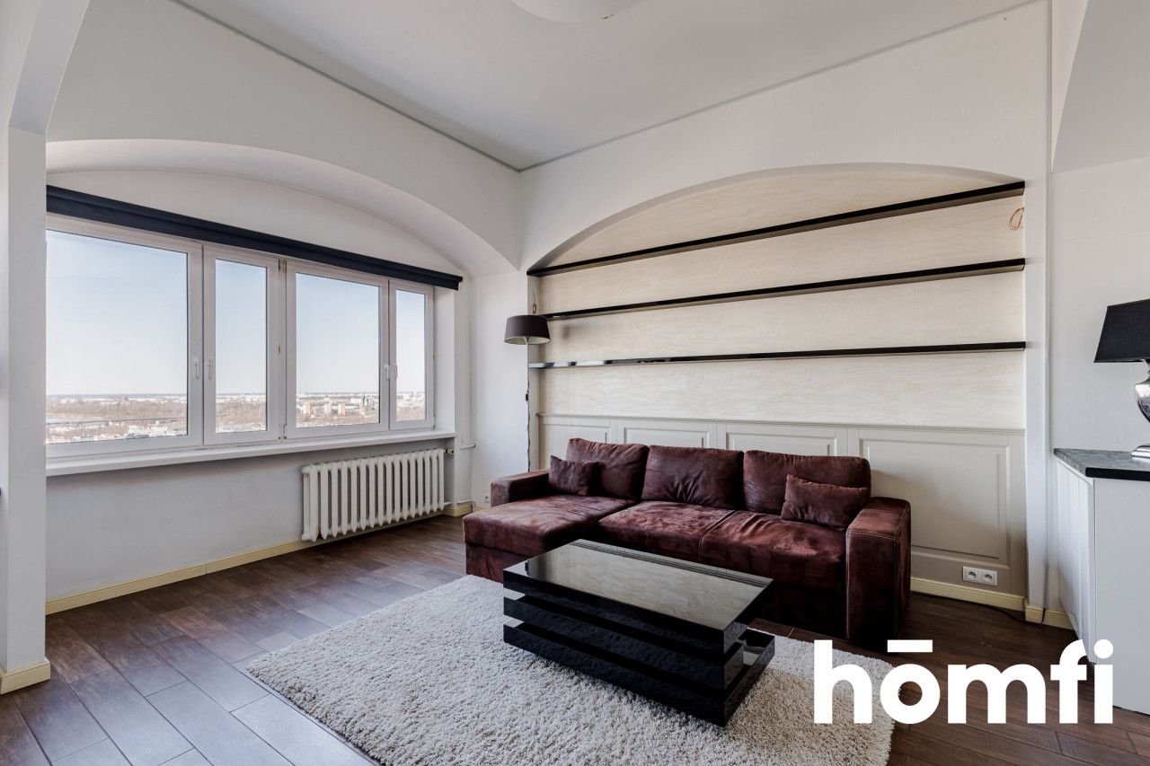 NOWOCZESNE STUDIO Z PANORAMĄ WARSZAWY/36m2/ - Mieszkanie - Wynajem - Warszawa, Śródmieście / Śródmieście Północne