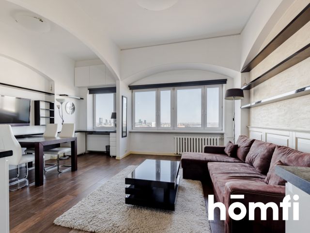 MODERN STUDIO WITH WARSAW PANORAMA / 36m2 / - Apartment - Rent - Warszawa, Śródmieście / Śródmieście Północne