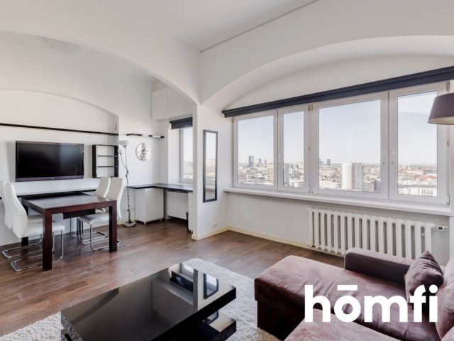 MODERN STUDIO WITH WARSAW PANORAMA / 36m2 / - Apartment - Rent - Warszawa, Śródmieście / Śródmieście Północne