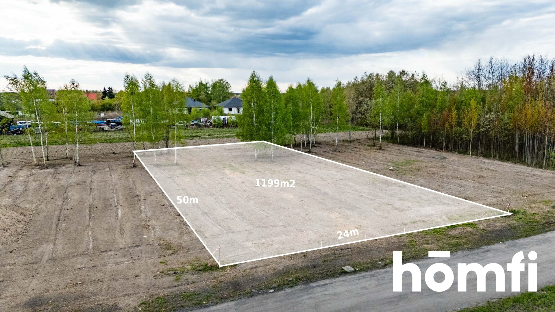 Piękna działka w Makowie Gmina Skaryszew, 1199m2 - Działka - Sprzedaż - Radomski, Skaryszew / Maków