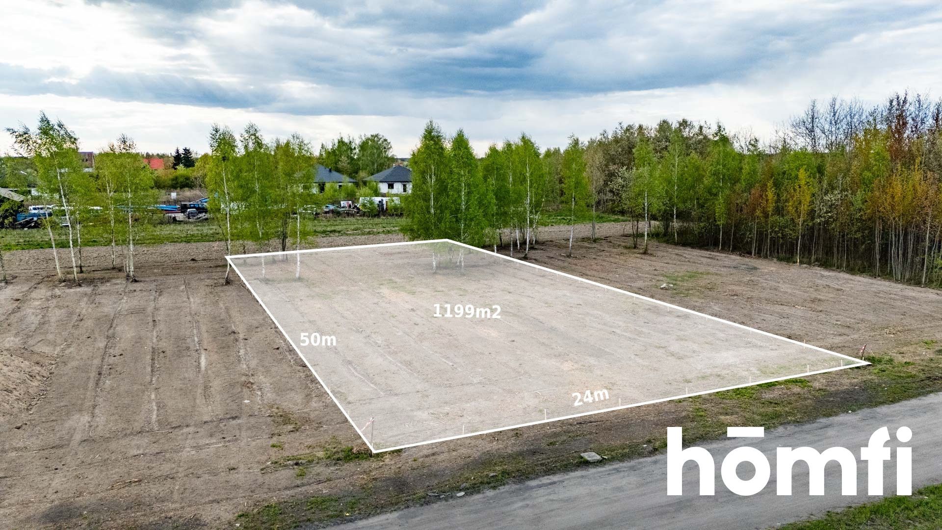 Piękna działka w Makowie Gmina Skaryszew, 1199m2 - Działka - Sprzedaż - Radomski, Skaryszew / Maków