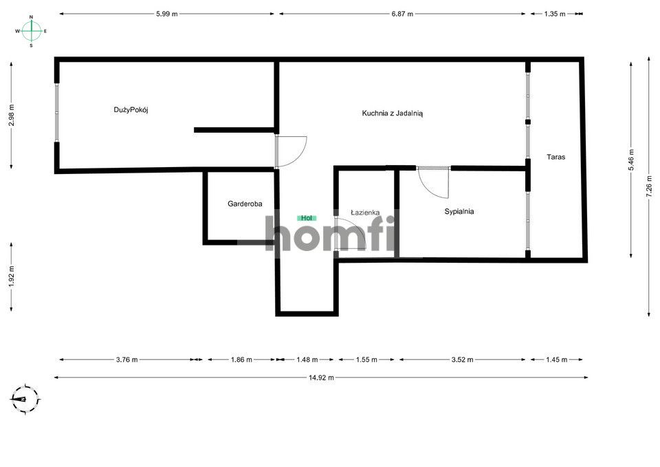 New, high-quality apartment - Квартира - Оренда - Gdańsk