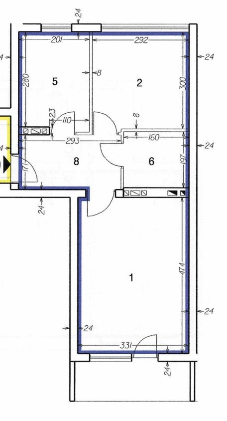 2 pokojowe mieszkanie! Dąbie - Apartment - Sale - Kraków, Śródmieście / Dąbie