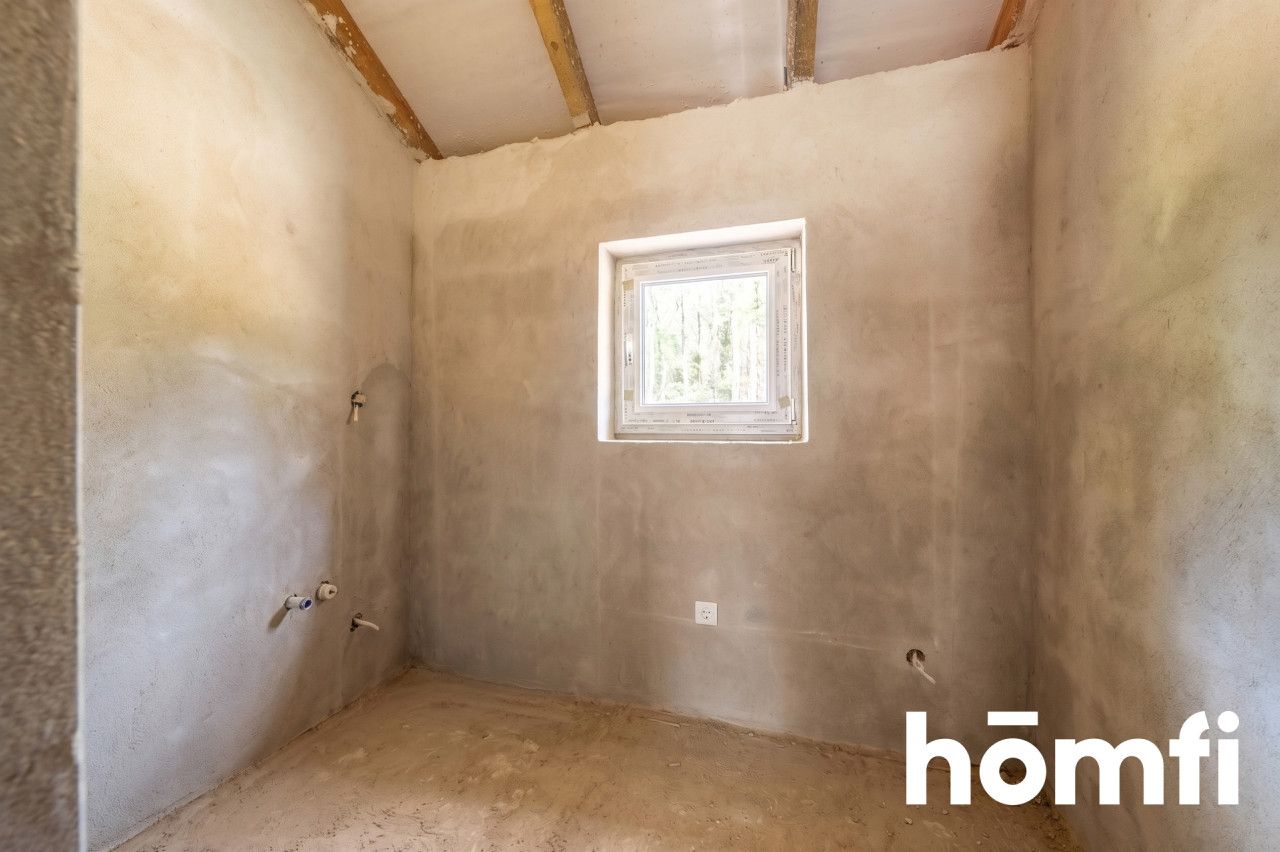 House under construction surrounded by forest – Łask area | 80 m² - House - Sale - Łaski, Łask