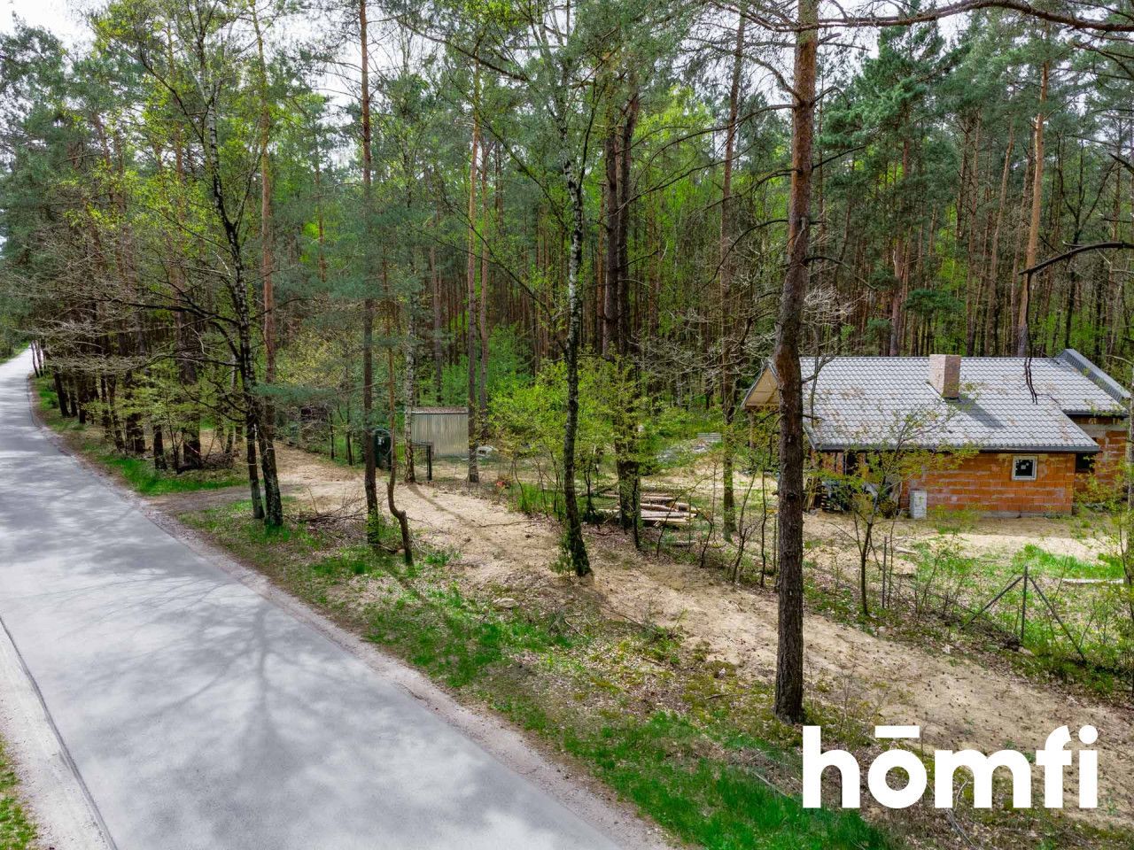 House under construction surrounded by forest – Łask area | 80 m² - House - Sale - Łaski, Łask