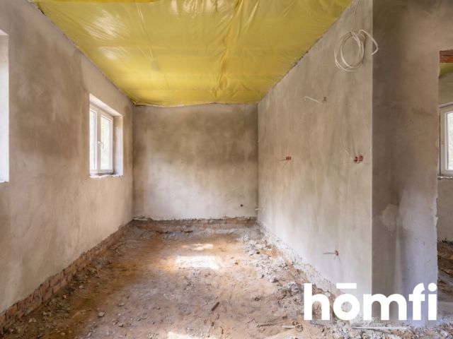 House under construction surrounded by forest – Łask area | 80 m² - House - Sale - Łaski, Łask / Rokitnica