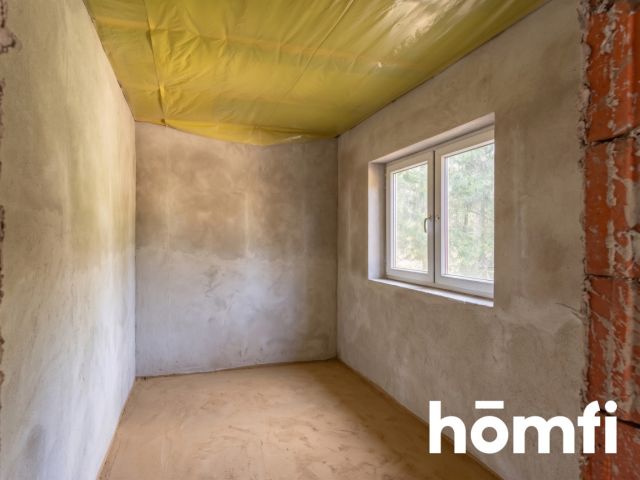 House under construction surrounded by forest – Łask area | 80 m² - House - Sale - Łaski, Łask / Rokitnica